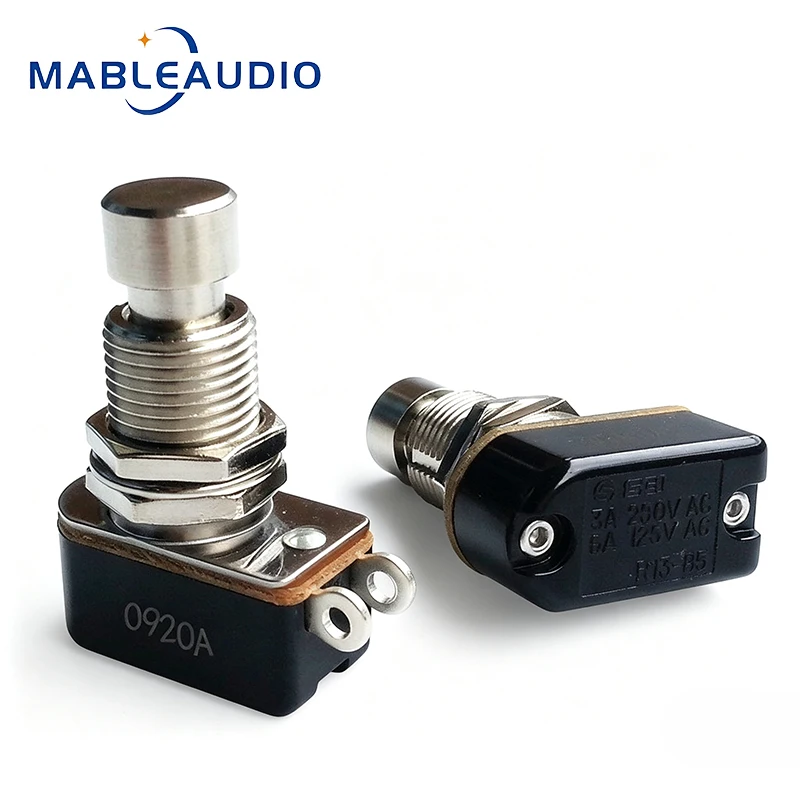 5PCS SCI-R13-85 Pushbutton Momentary SPST Guitar Foot Switch R13-85A R13-85C Audio Accessories