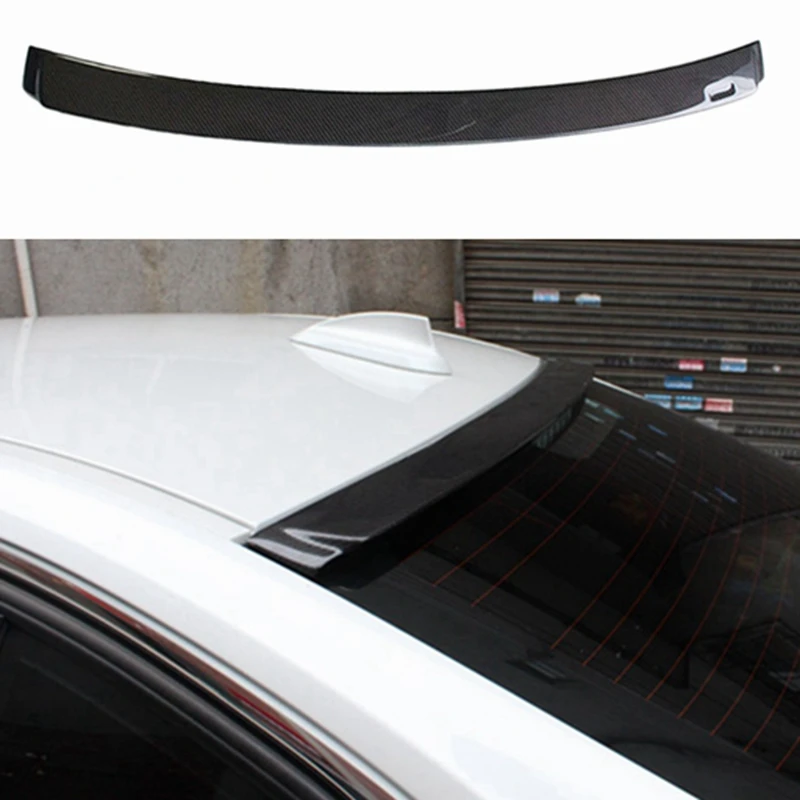 

Roof spoiler FOR BMW F32 4 SERIES 428i 435i 440i 2-door 2014-2020 Real Carbon Fiber / FRP Car Trunk Tail Spoiler Wing