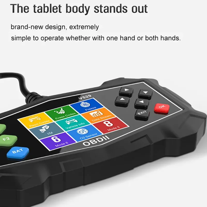 OBD2 Car Scanner Tool 16-in-1 Diagnostic Scanner with 66 Code Reader for DIY Maintenance, Auto Home Mechanics