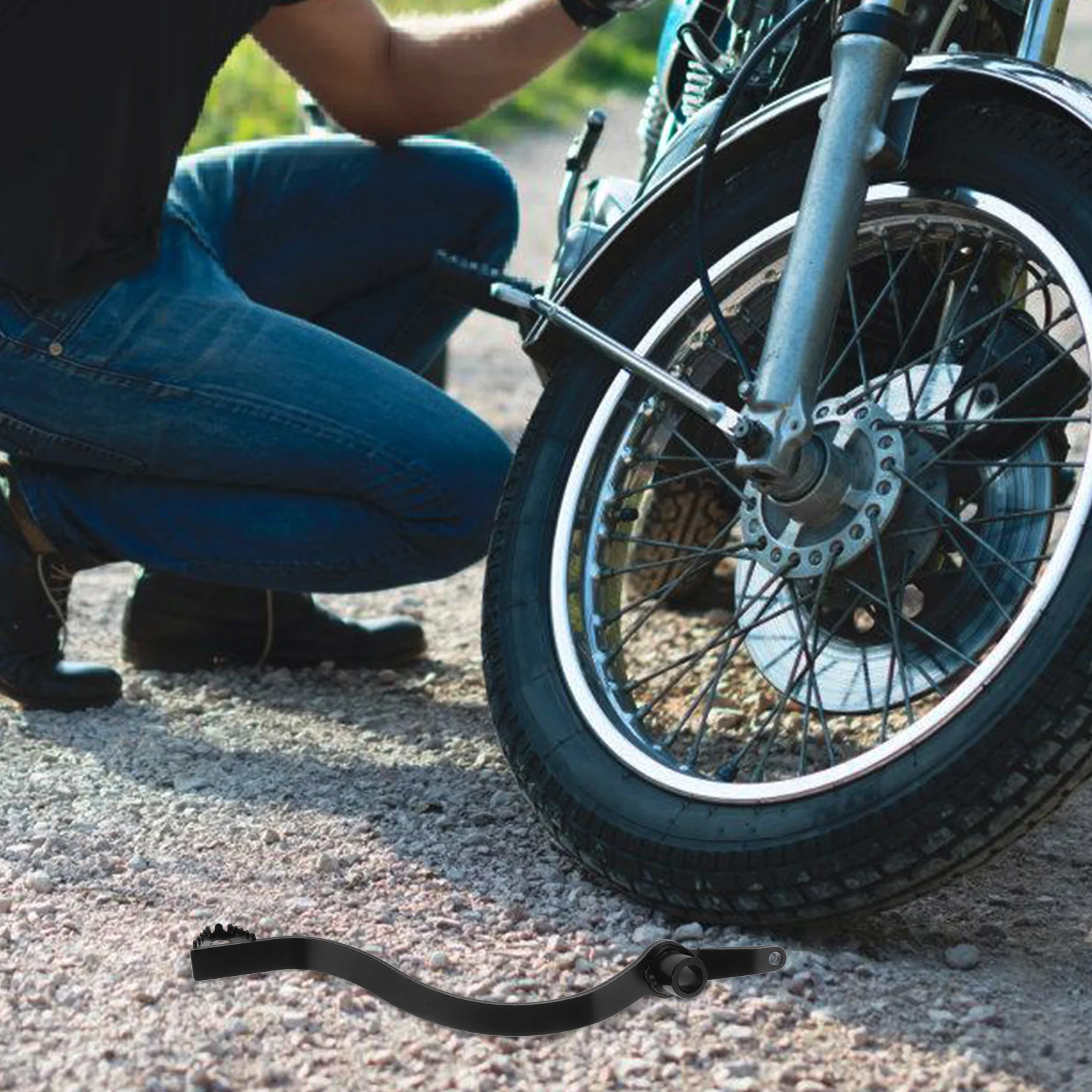 

Universal Rear Brake Pedal Lever for 50-160Cc Dirt Bike Pit Motorcycle Enhanced Durability Smooth Surface Easy Install