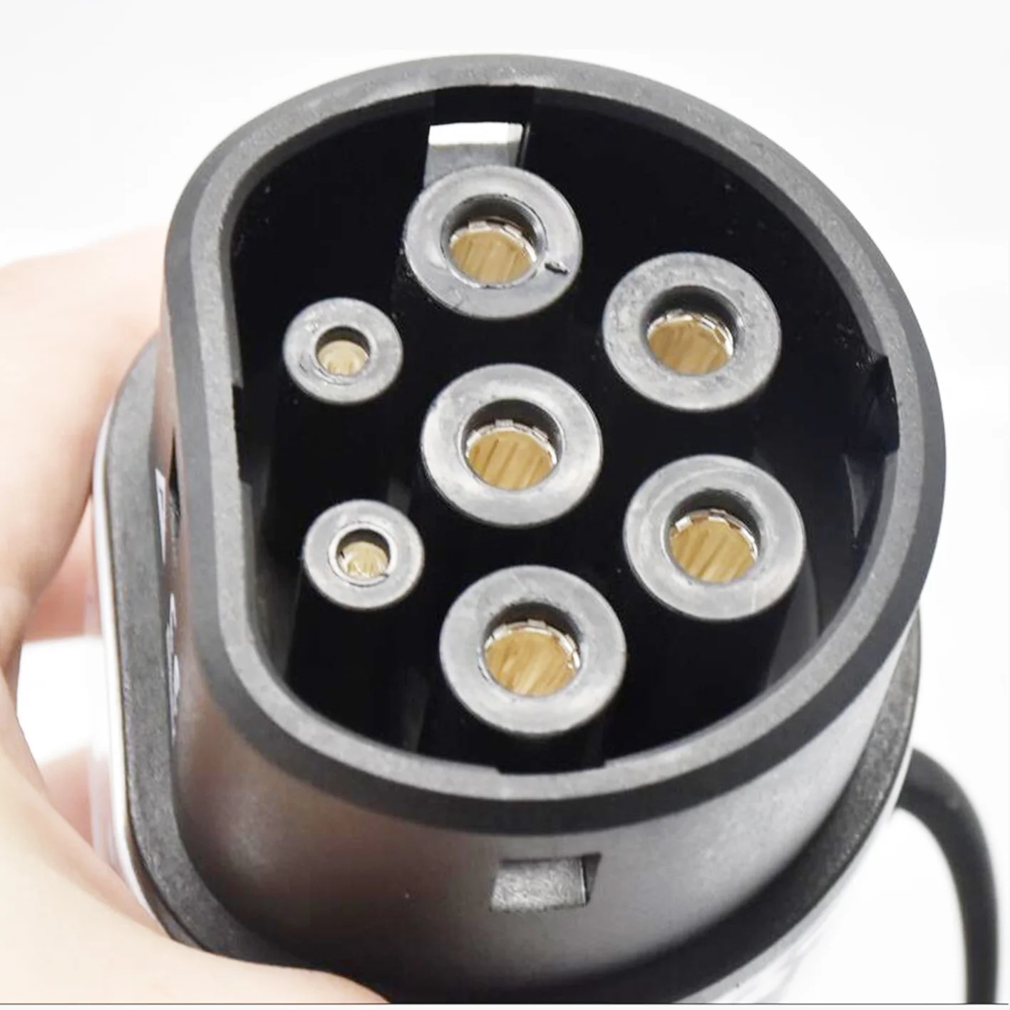

new double-gun floor-to-ceiling AC electric vehicle charger 380V 64A 44KW type 2, with advertising display screen,