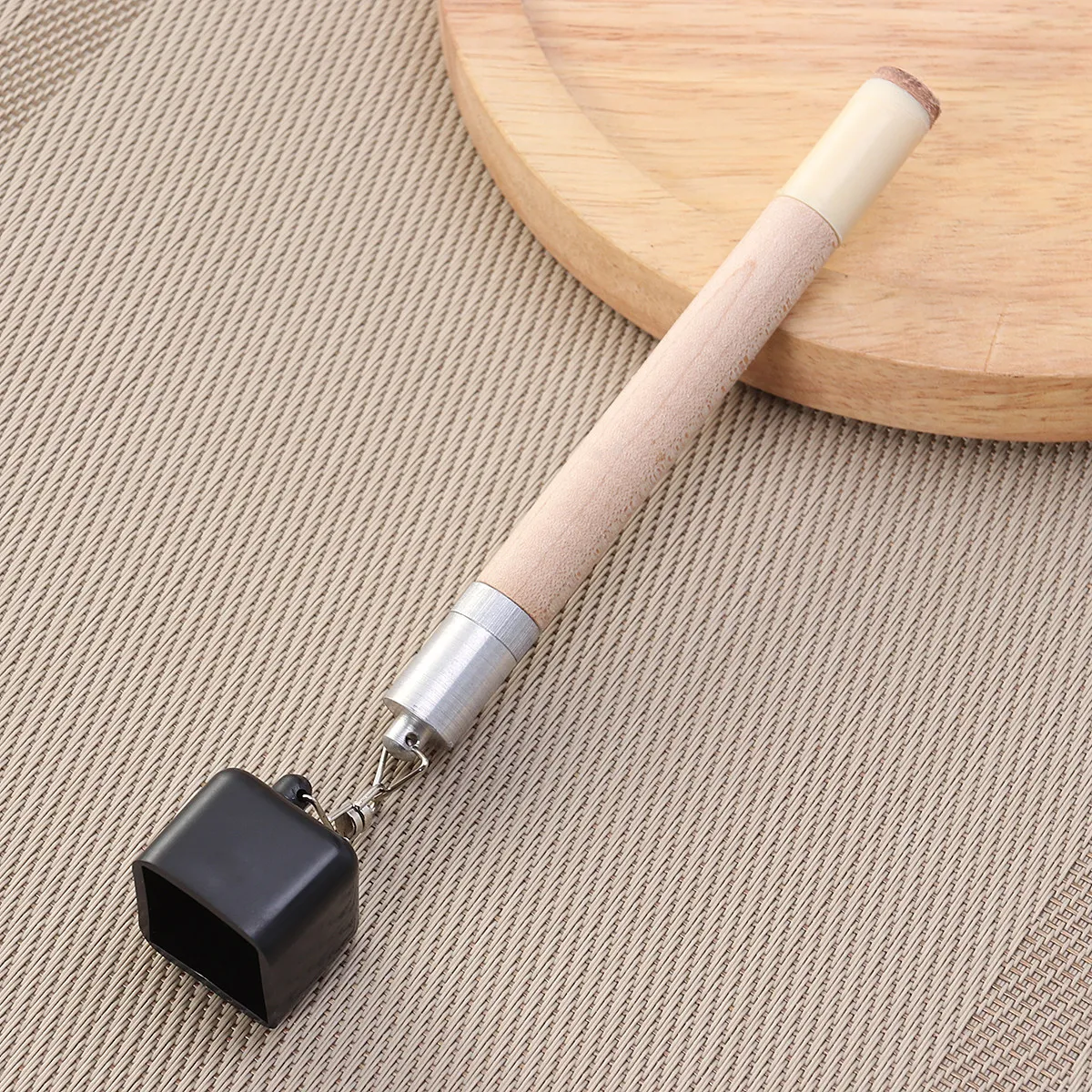 Billiard Chalk Holder with Built-in Pricker 2 in 1 Design Mini Cue Keychain for Pool Snooker Players Portable Compact Tool