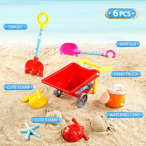 Super Wings Эксклюзивный набор для пляжа 6 шт.