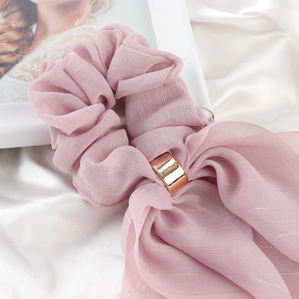 

Hair Rope Ribbon Headb Cloth Tie Long Ring Girl Hair Accessories Ponytail Holder Everyday Wear Matching Outfits Fantastic Gift