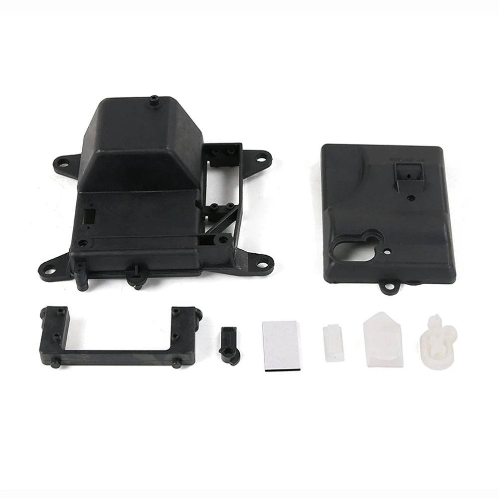 A19Q-Plastic Battery Box Kit Fit For 1/5 HPI ROFUN BAHA ROVAN KM BAJA 5B 5T 5SC SS Rc Car Parts