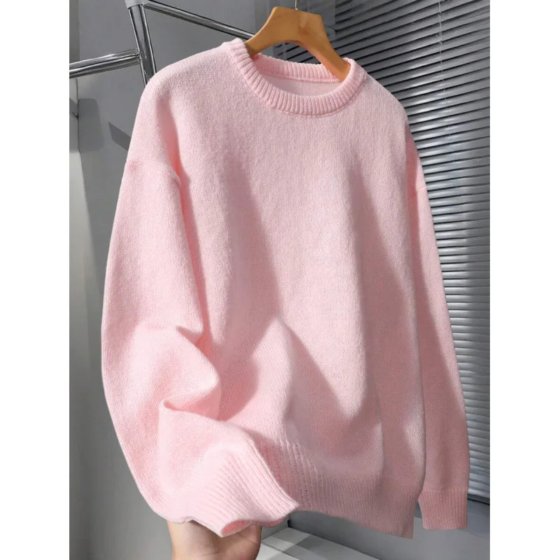 

Loose Mohair Sweater N 40795 Ultra Thin Ultra Light Women's Spring Fashion Casual Comfortable Soft Touch Knitted Top