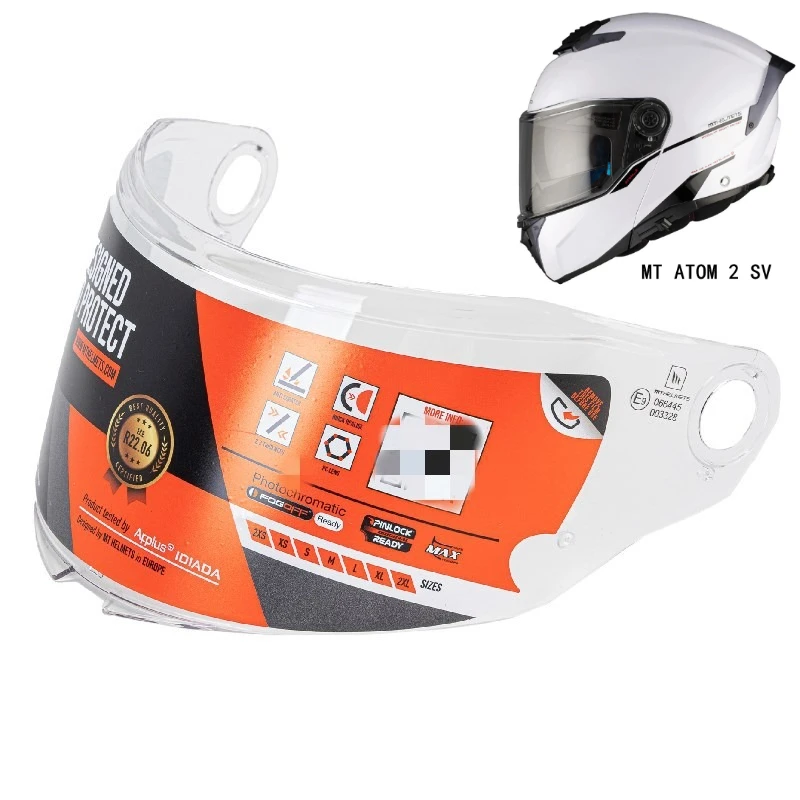 

Козырек для шлема MT-V-35 для откидного шлема MT ATOM 2 SV с оригинальными линзами