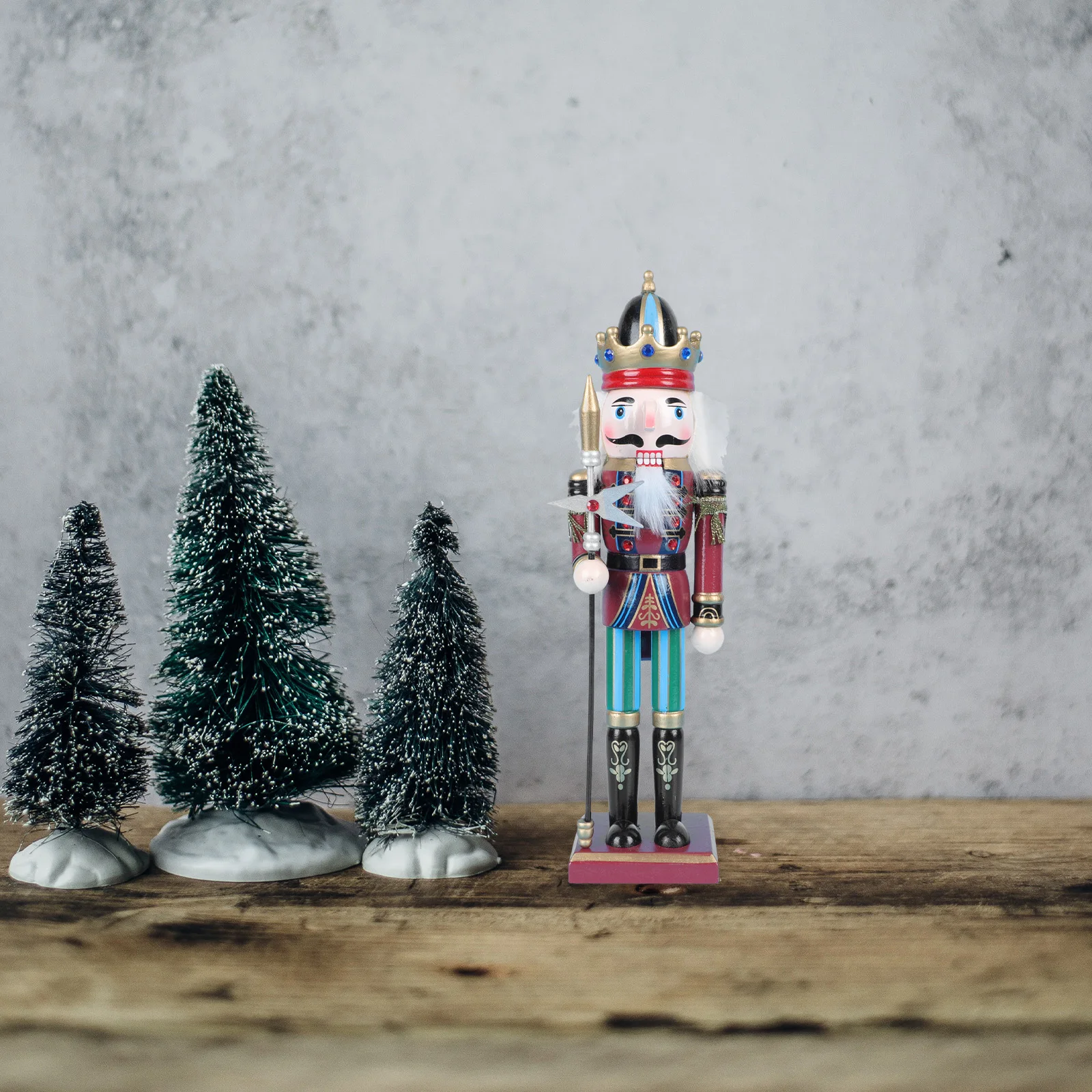 

Decor Walnut Soldier Nutcracker Ornament The Puppet Ornaments Decorate Cotton Office Christmas Decoration