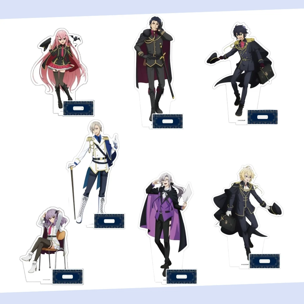 Seraph of the End: Vampire Reign 15cm Acrylic Stand Keychain Mikaela Hyakuya Anime Desk Ornament Halloween Party