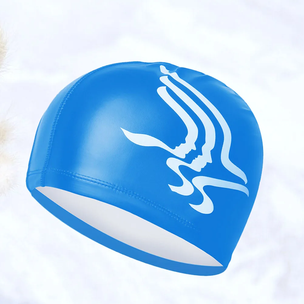 

Waterproof Sun Protection Swimming Cap for with Ear Head Swimmers Women Swiming Hair