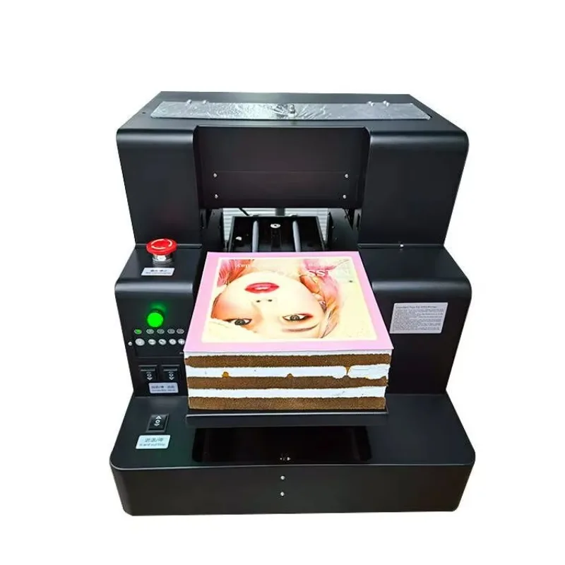 Edible Ink Macaron Cake Printer High Resolution for Candy Decoration Image Fast Printing for Bakery Custom