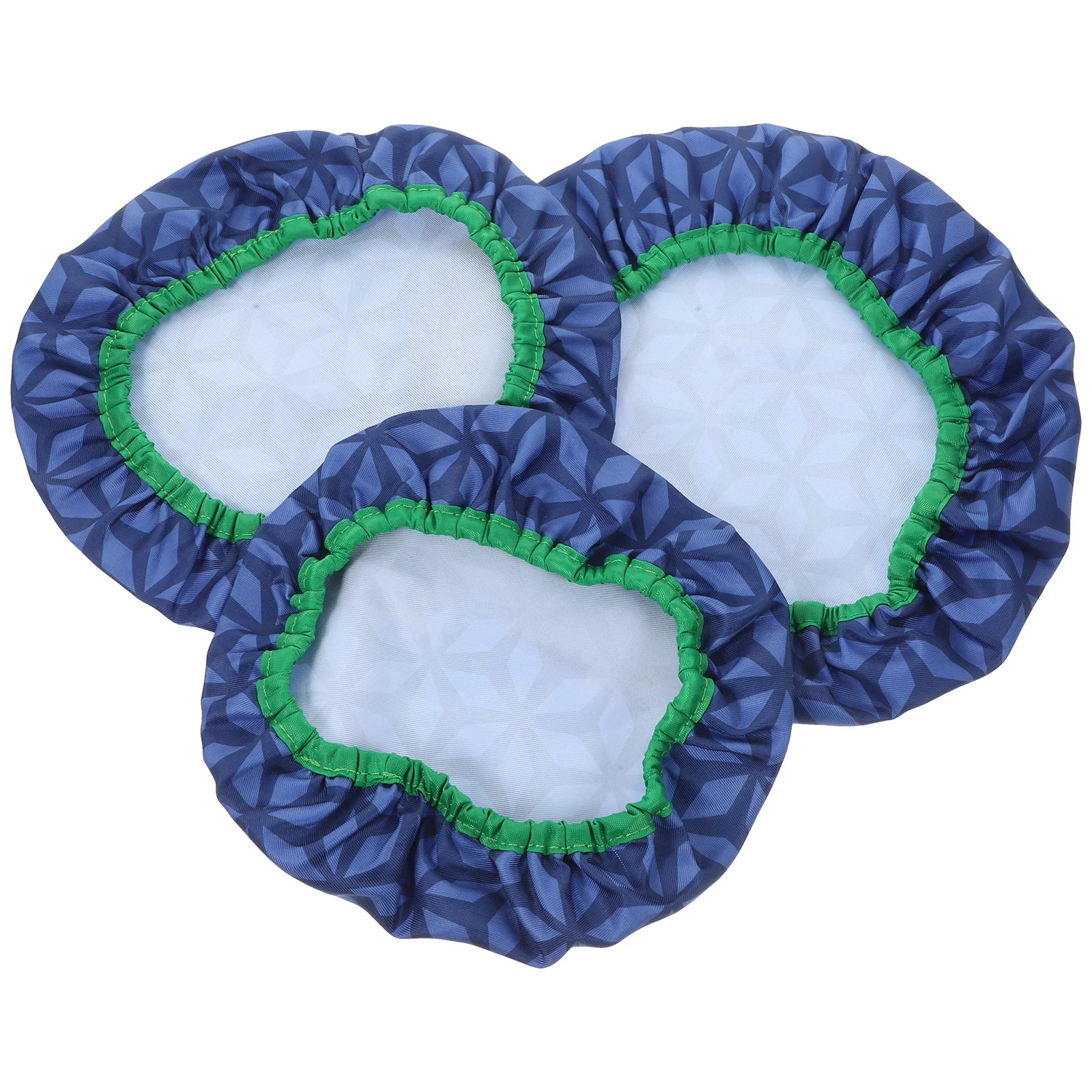 

1 set 1 Set Stretch Fabric Bowl Covers 10-Piece Elastic Reusable Food Storage For Fruits Vegetables Leftovers Washable Kitchen