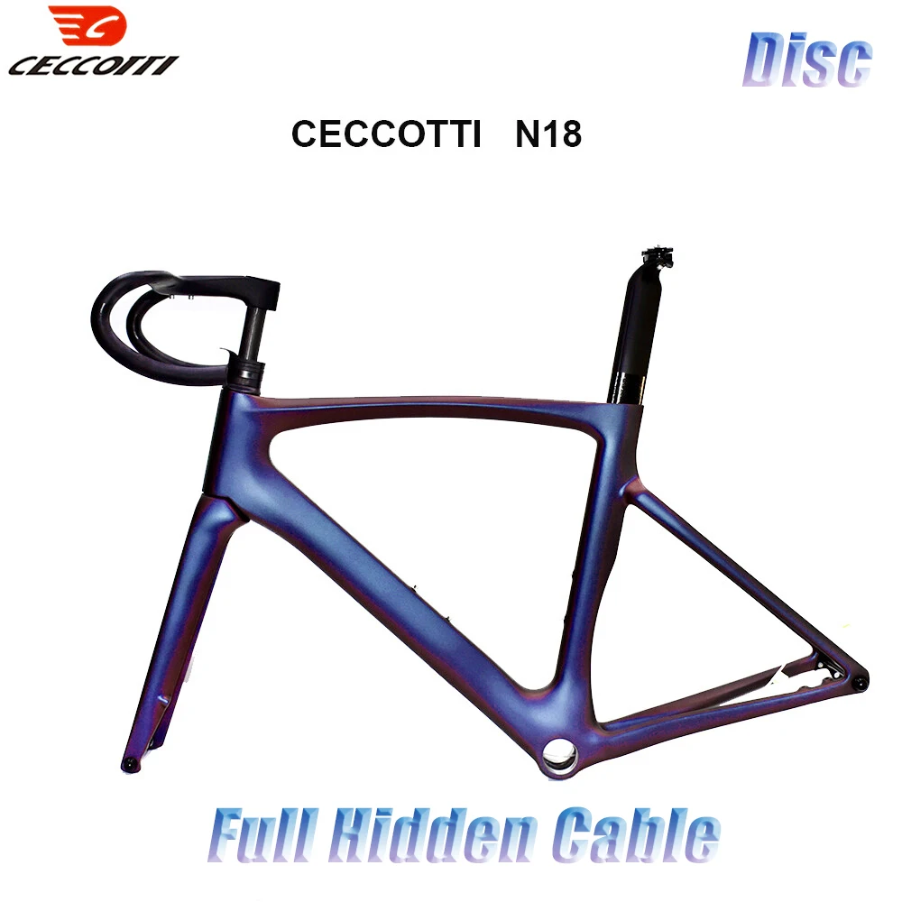 

HOT New Color Aero Model T1100 Carbon Road Bicycle Frame Ultralight Frameset+Fork+SeatPost+Headset+Clamp+Handlebar