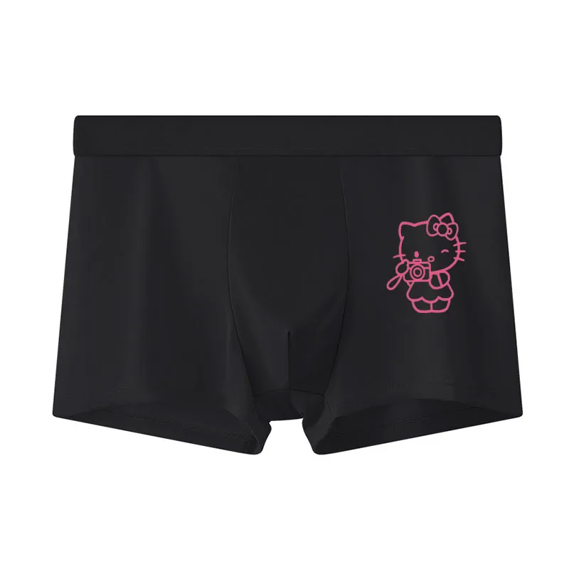 Hellokittys Melody Couple Underwear Sexy Low-Waist Thin Strap T-Pants for Men Women Comfortable Nude Large Size Sexy Underwear