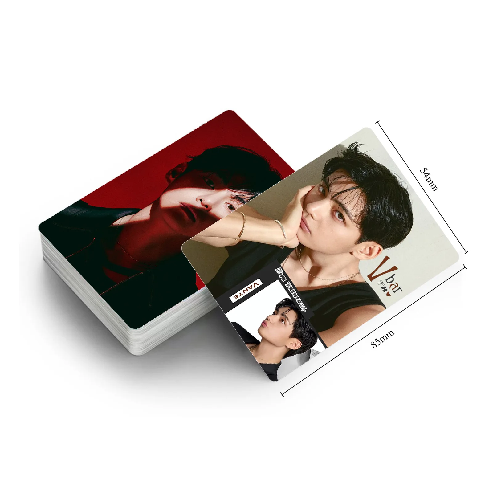 30pcs Kpop BTS V Lomo Cards Kim Taehyung HD Photo Cards Boxed Solo Photocard Collection Postcards Fans Collectible Gift - view 3