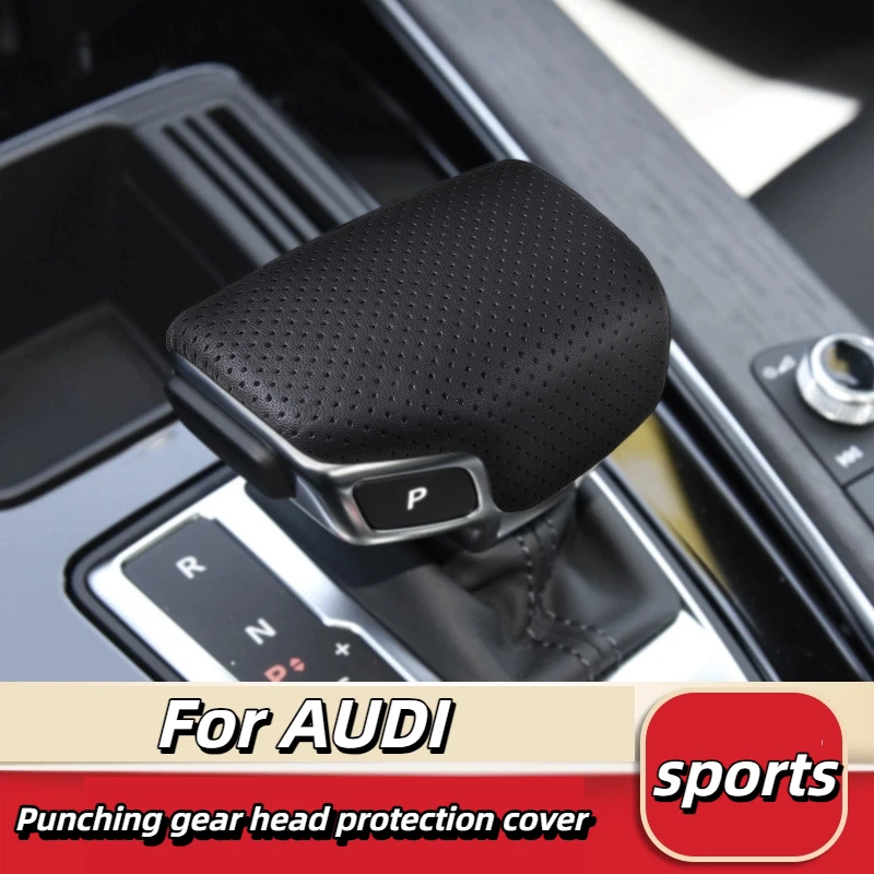 

For Audi gear lever cover A4L/A5/A6L/Q2/3/Q5L/Q7 with perforated gear head protection cover