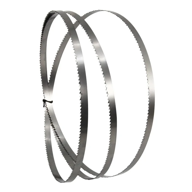 Lame de scie à bande, pour couper la courbe, 1400/1425/1575/1750/2240x6.4mm(1/4 ''x 0,4mm) 8'', 3 pièces