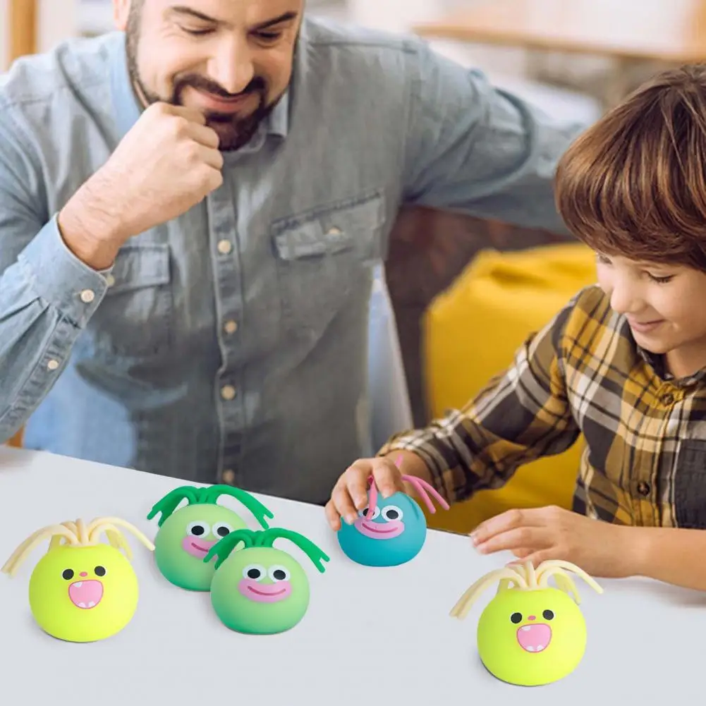 Haare Zupfen Squeeze Ball Zappeln Spielzeug für Kinder Erwachsene Haar Ziehen Cartoon Stress Ball für Angst Relief Tragbare für Stress