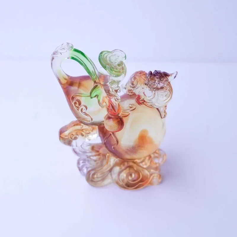 Gourd Pixiu, glazed home ornaments, handicrafts, ornaments, tabletop ornaments