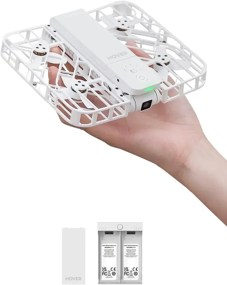 

HOVER Flight Pocket-Sized Self-Flying Camera with Hover APP Palm Takeoff Intelligent Flight Paths In stock HOVERAir X1 Drrone