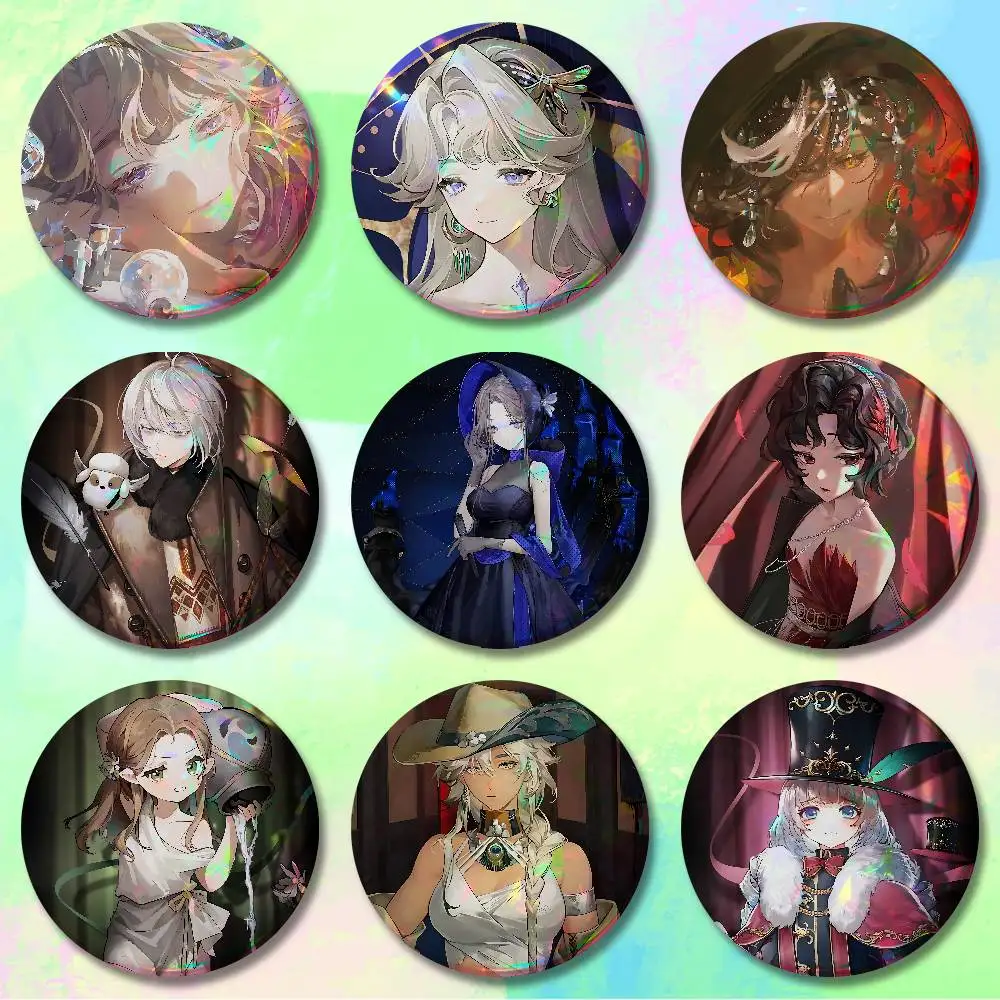 R-Reverses 1999 Game Pins 58mm Cute Cartoon Badge Handmade Brooches for Backpack Accessories