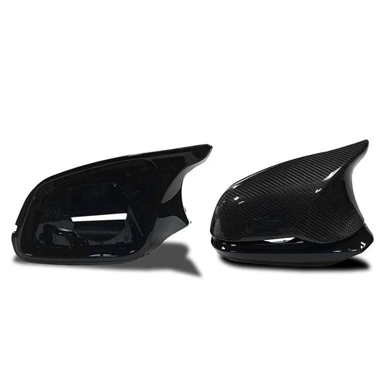 Suitable for BMW F20/F30/F32/X1 To M3M4 Cow Horn Model, Replacing Carbon Rearview Mirror Housing Cover