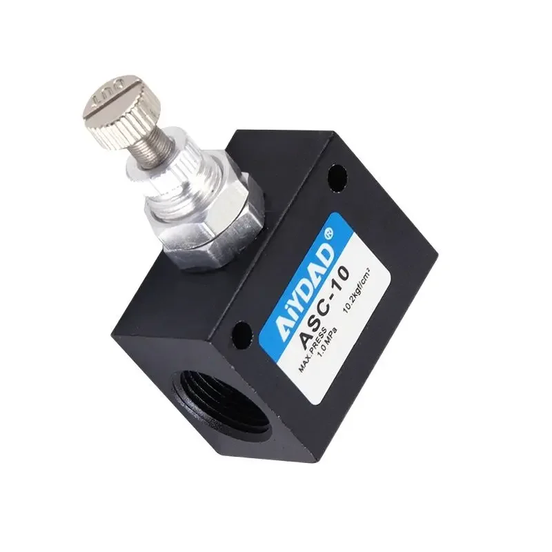 Speed Regulating Valve One-way throttle valve flow control  Pneumatic Parts Pneumatic ASC/KLA-06/08/10/15/25/32 RE-02/03/04