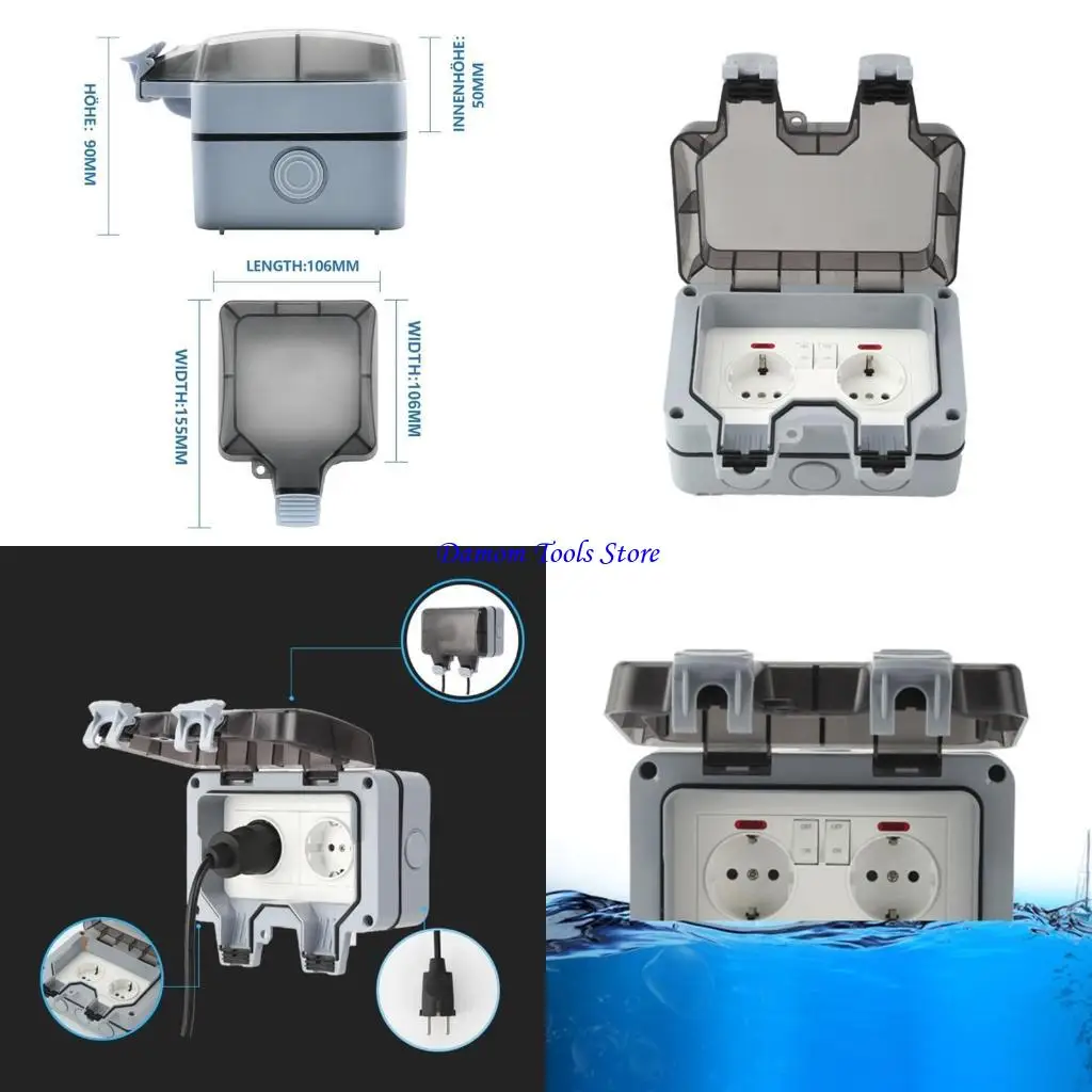 

57be European Standard Box Конечная розетка.