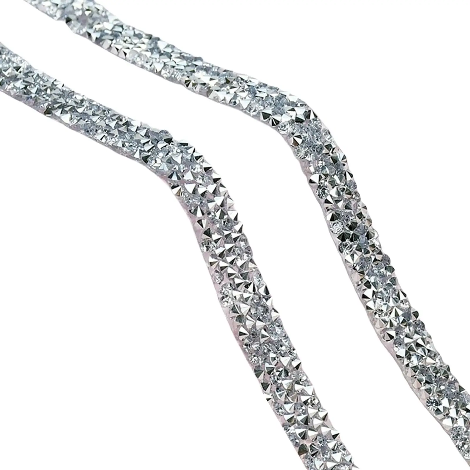 

Self Adhesive Ribbon Arts Crafts Mesh Wrap Roll Bling for Decor