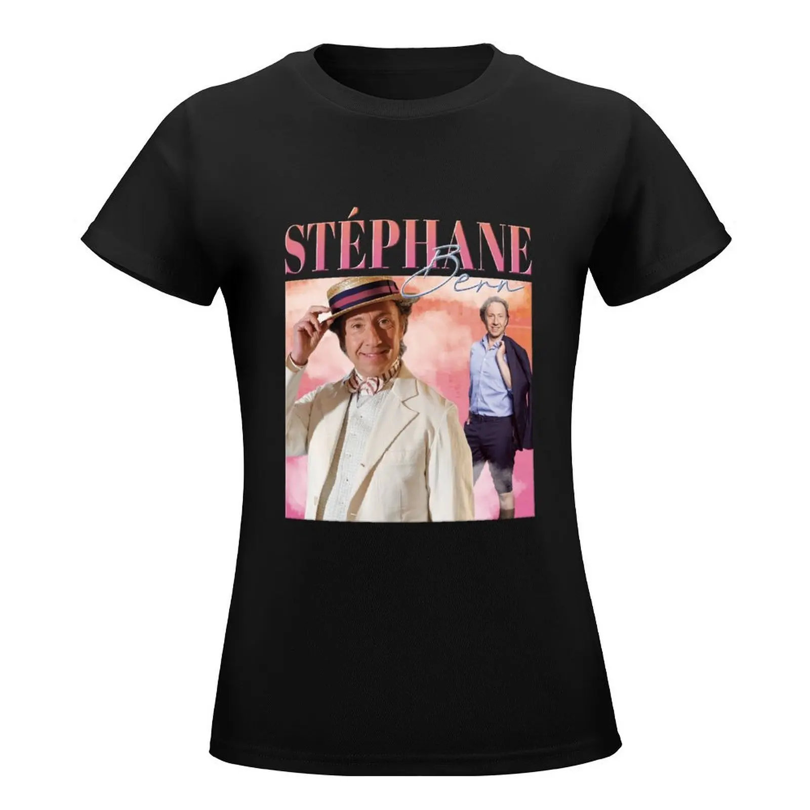 Stéphane Bern T-Shirt customs design your own oversized vintage clothes customizeds cotton t shirts Women