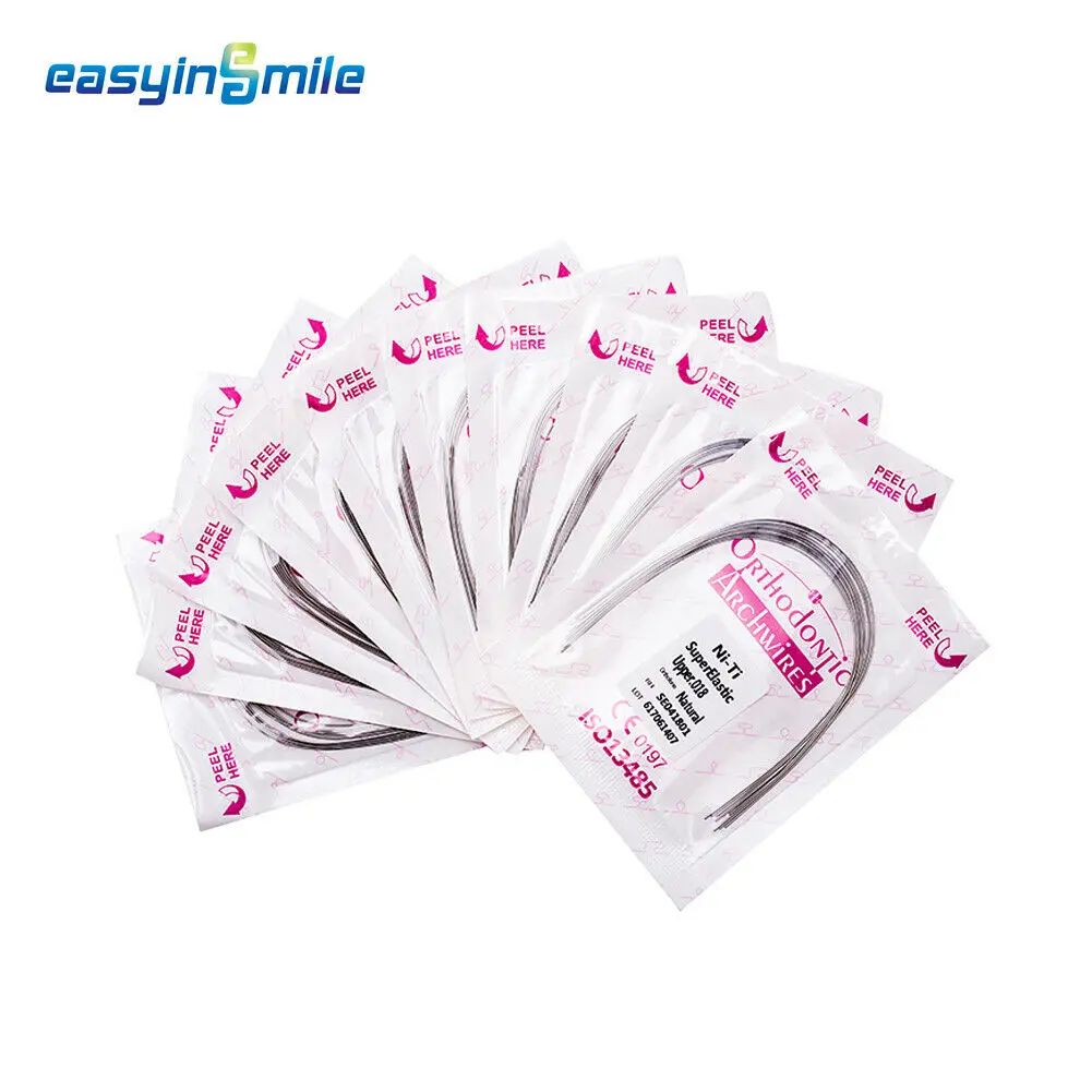 Easyinsmile Dental NITI Wires Material for Metal Orhto Mini Braces Bracket High Quality Dental Tool