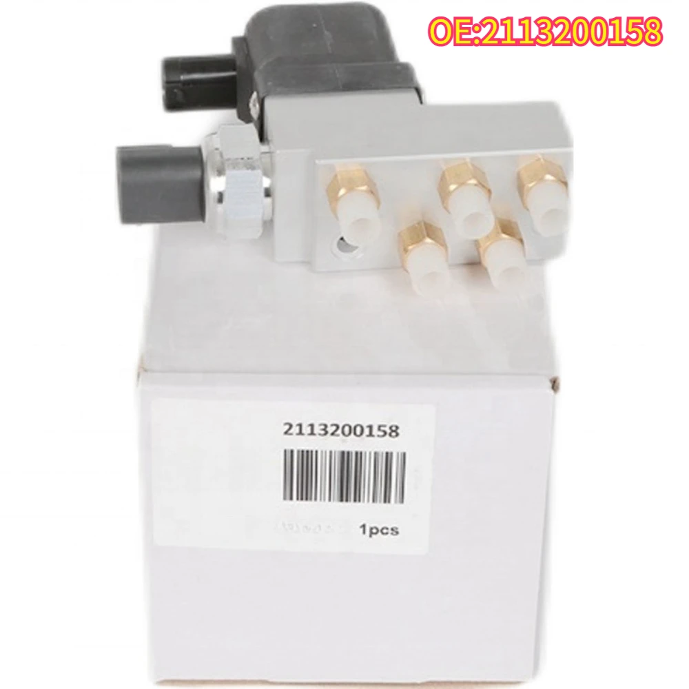 

High quality New For 2113200158 Air Suspension Pump,Dispenser Valve Mercedes Benz W211,E320,E500,CLS,E63