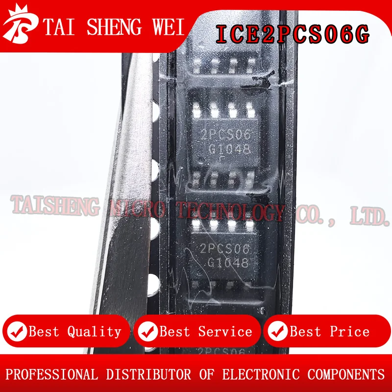 

5 шт. совершенно новых микросхем ICE2PCS06G ICE2PCS06 (маркировка 2PCS06) для ЖК-дисплеев, SOP-8, для коррекции коэффициента мощности.