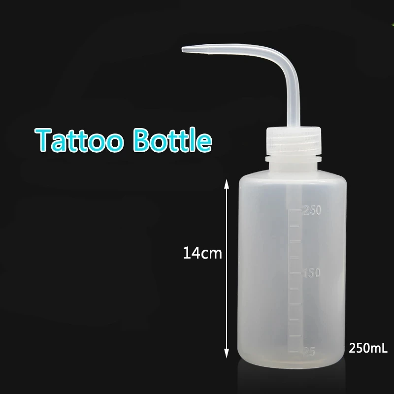 1pc 250ml/500ml Tattoo Accessories Convenient Tattoo Bottle Tattoo Diffuser Green Soap Supply Wash Squeeze Bottle Non-Spray