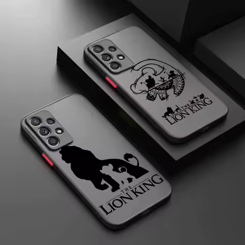 Cute The Lion King For Samsung A56 A55 A54 A53 A36 A34 A33 A32 A31 A26 A25 A24 A23 A22 A21S A17 A15 A07 Phone Case