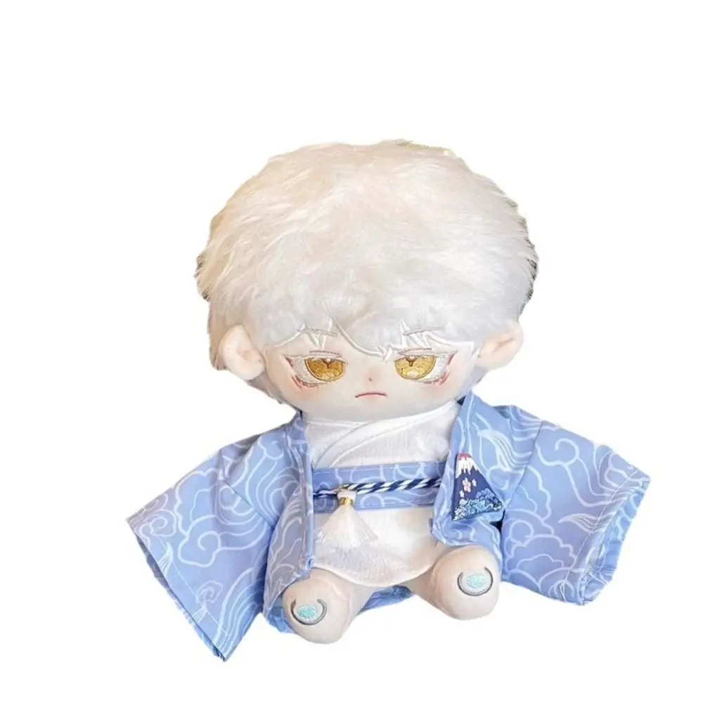 3pcs/set Kids Birthday Gift Cool 20CM Doll Clothes Fashion Adorable Japanese Kimono Kawaii High Quality Doll Outfit