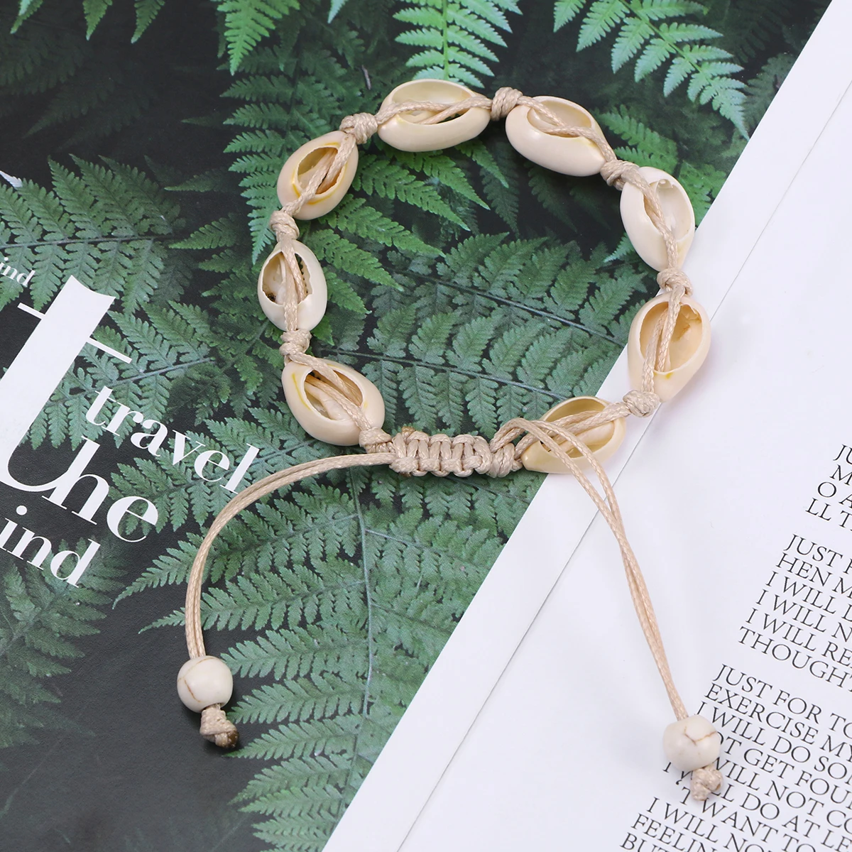

Natural Shell Handmade Hawaii Bracelet Shell Beads Charming Graduation Party Beach Bangle Set for Women Girls