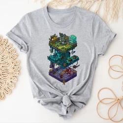 Dnd t shirt women youthful t-shirts girl anime clothing