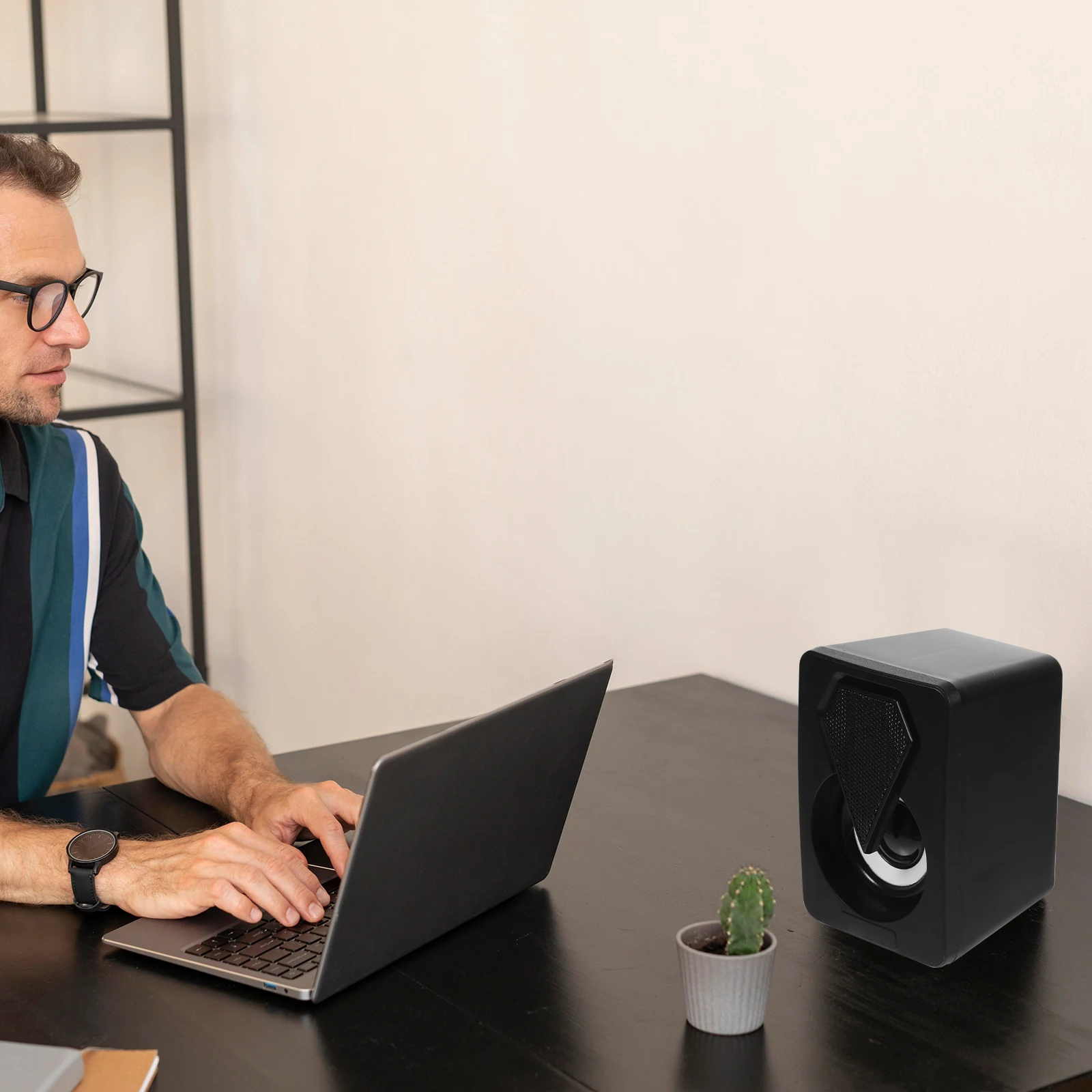 

1 Pair Usb Computer Speaker High Volume Compact Portable Music Speaker For Home Office Durable Mini Loudspeaker Box Clear Sound