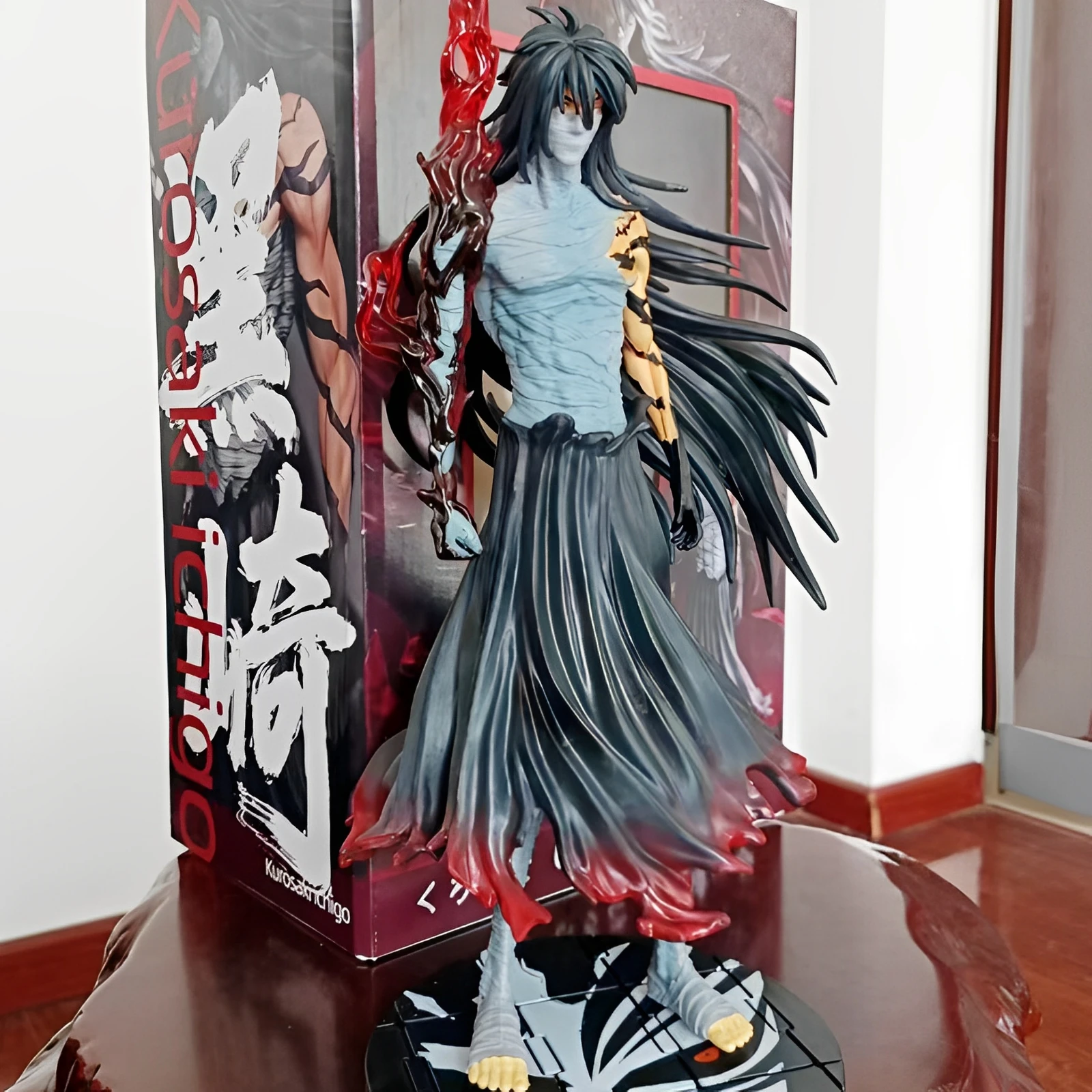 

Bleach Hollow Ichigo 34cm Gk Anime Figure Pvc Statue Action Figurine Model Collection Doll Room Desk Decoration Toy Gift