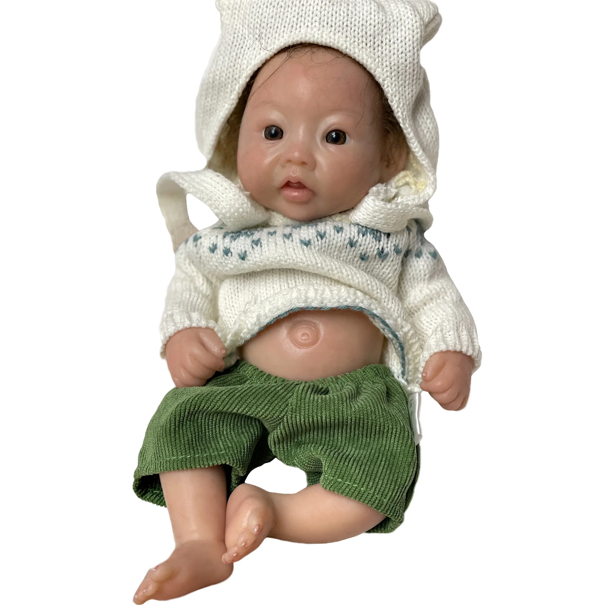 12 Inch Elf Full Body Soft Silicone Bebe Reborn Dolls Handmade bebê reborn de silicone реборн мальчик