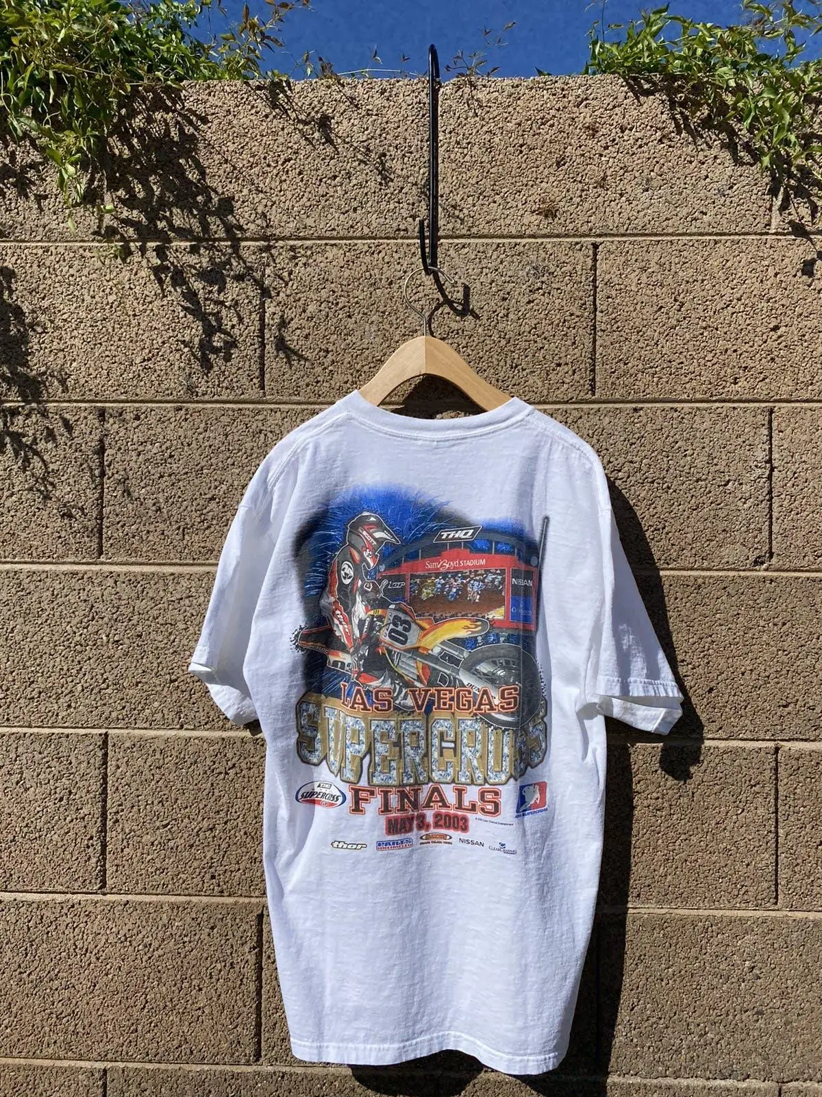 2003 Las Vegas Supercross finals t-shirt L