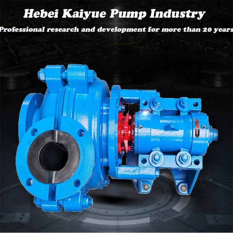 6 inch slurry pump for fine coal delivering in coal washery