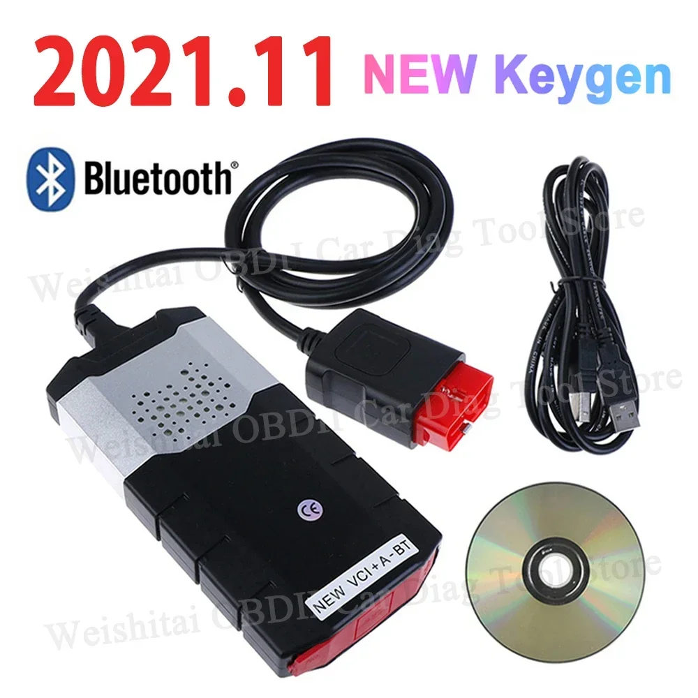 2024 Obd Obd2 Diagnostic VdIJk Autocoms Pro Vd Ds150e Cdp 2021.11 KEYGEN TNESF DELPHIS ORPDC Cars Trucks Scanner Tools Bluetooth