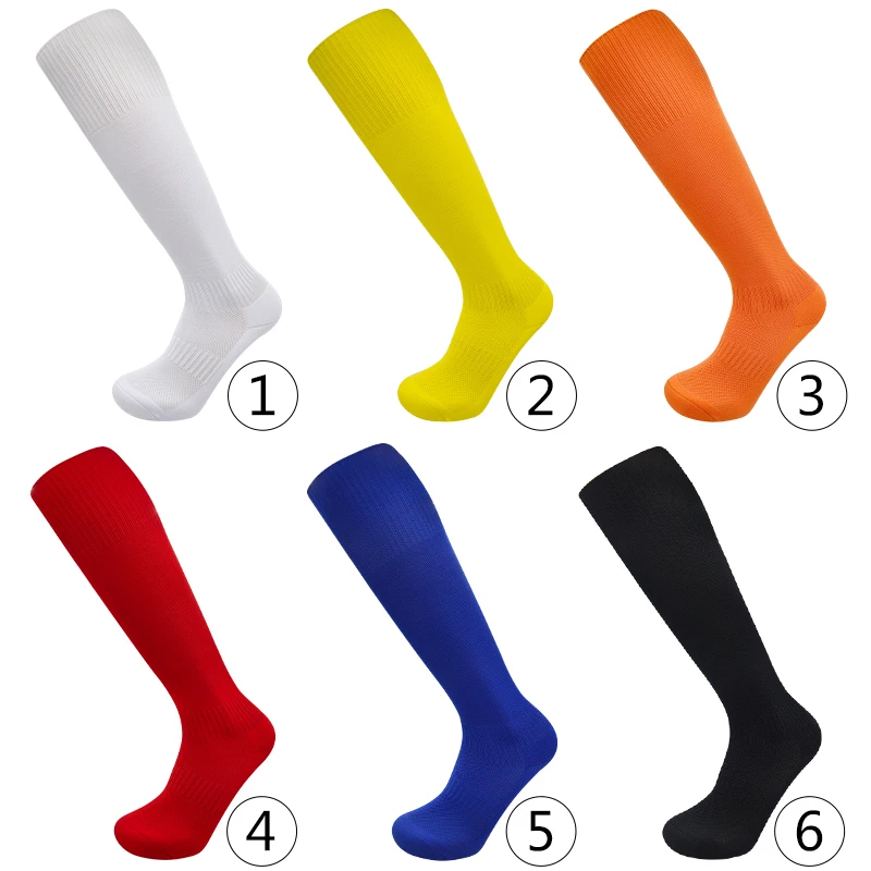 multi-yard, multi-color, football Spot socks, wholesale long tube towel bottom wear-resistant, loose-fitting and comfortable