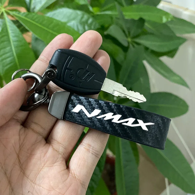 For Yamaha NMAX155 NMAX 155 125 2016-2018 2019 Motorcycle Keychain Holder Keyring Key Chains Lanyard Bijoux Gifts Cars Key