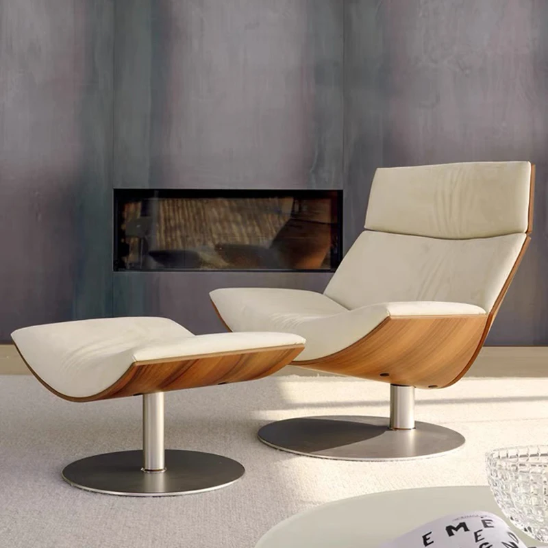 Rotating leisure chair balcony terrace single person lazy sofa living room study lounge