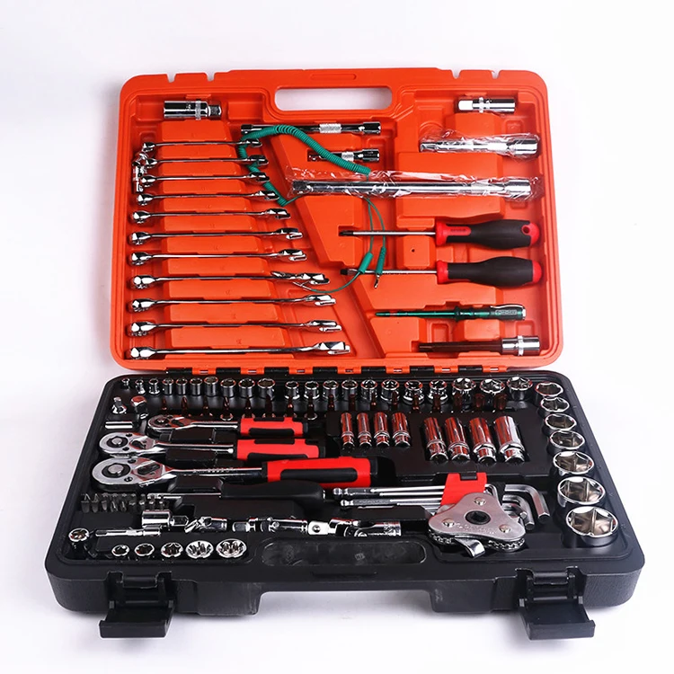 121PCS Mechanic Tool Set Bike Repair Tool Set Tool Box