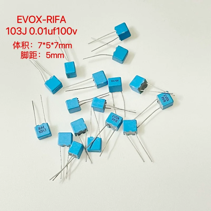 10PCS EVOX-RIFA Sweden PFR 0.01uf 100V fever coupled audio infinite film capacitor 5P
