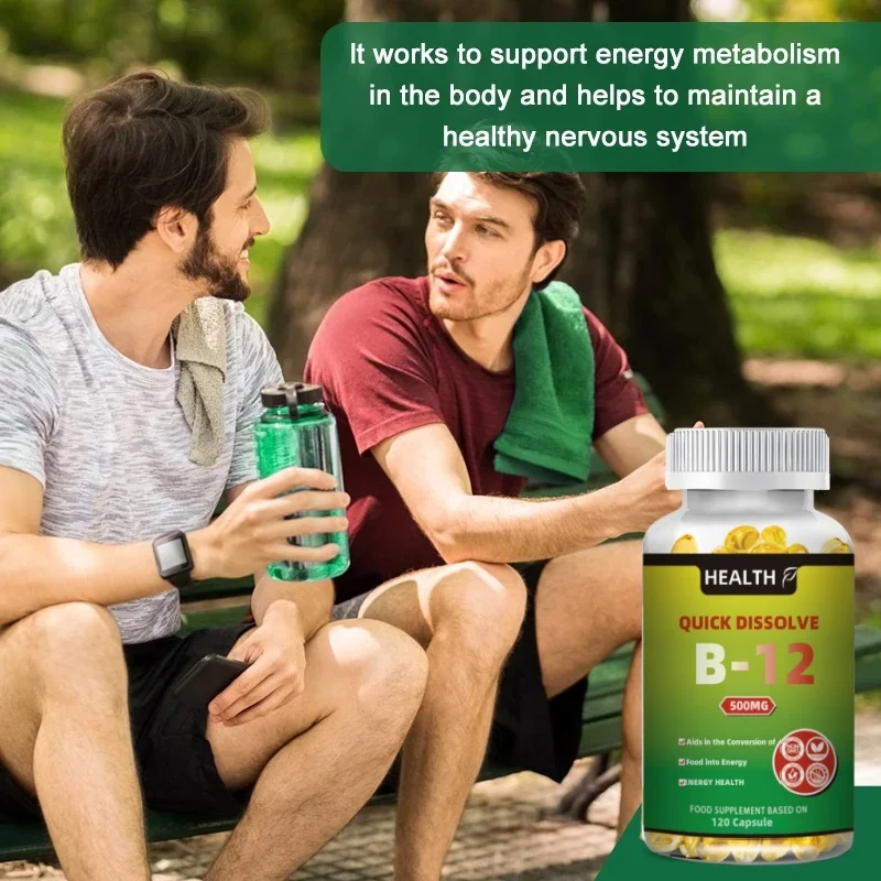 Hot Selling Vitamin B12 (Methylcobalamin) 2000mcg, 240 Capsules - Vegetarian Caps, Non-GMO, Gluten Free B12 Supplement